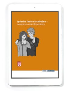 Lyrische Texte erschließen – analysieren und interpretieren – Lehrerheft PDF –  Einzellizenz