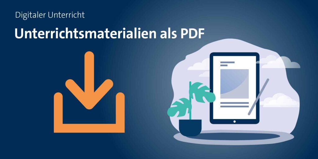 Digitaler Unterricht – Unterrichtsmaterialien als PDF – Krapp & Gutknecht Verlag