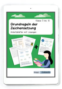 Grundregeln der Zeichensetzung – Klasse 5 bis 10 – PDF