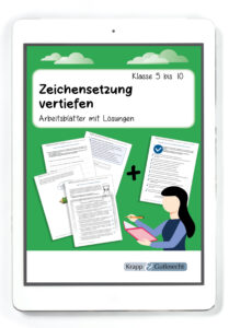 Zeichensetzung vertiefen – Klasse 5 bis 10 – PDF