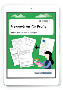 Fremdwörter für Profis – ab Klasse 9 – PDF