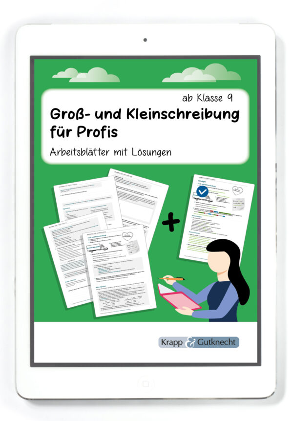 Titel PDF Groß- und Kleinschreibung Krapp und Gutknecht