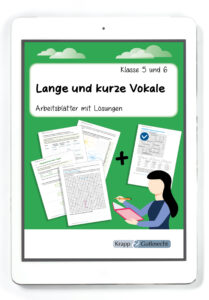 Lange und kurze Vokale – Arbeitsblätter mit Lösungen
