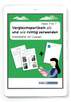 Vergleichspartikeln „als“ und „wie“ richtig verwenden – Klasse 5 bis 7 – PDF