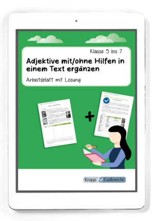 Adjektive: Verwendungsregel für die Vergleichspartikeln formulieren – Klasse 5 bis 7 – PDF
