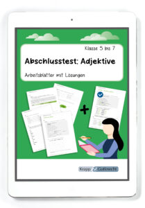 Abschlusstest: Adjektive – Klasse 5 bis 7 – PDF