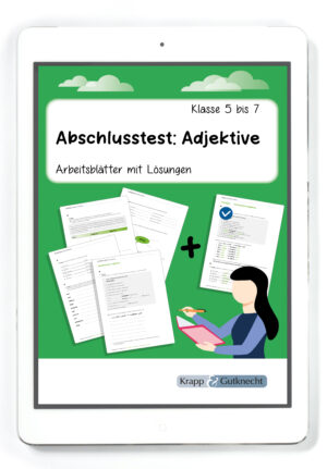 Abschlusstest: Adjektive – Klasse 5 bis 7 – PDF