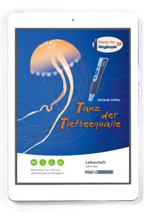 Anybook Tanz der Tiefseequalle – Materialien für inklusive Lektürearbeit mit Aufgaben – PDF