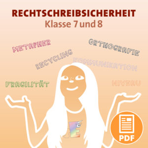 Rechtschreibsicherheit 7 und 8 – PDF