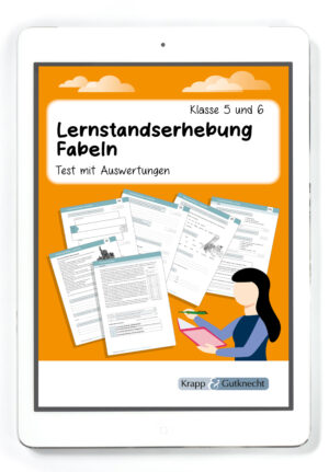 Lernstandserhebung Fabeln – Test mit Auswertung – PDF