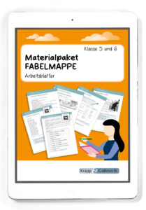 Materialpaket Fabelmappe – Kreative Aufgaben rund um Fabeln – PDF