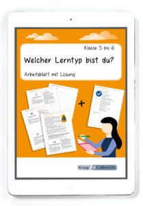 Welcher Lerntyp bist du? – Klasse 5 und 6 – PDF