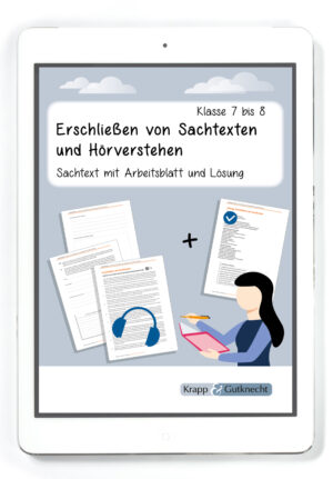 Erschließen von Sachtexten und Hörverstehen – Klasse 7 und 8 – PDF