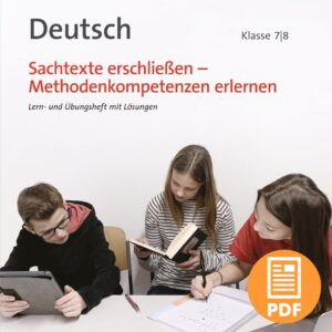 Sachtexte erschließen – Klasse 9 und 10 – PDF