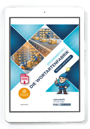 Die Wortartenfabrik – Nomen und Artikel – Lehrerheft PDF