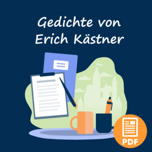 Gedichte von Erich Kästner – Analysen, Klausuren und Unterrichtsmaterialien für die Oberstufe – PDF
